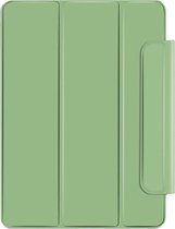Shop4 - iPad Pro 12.9 (2020) Hoes - Magnetische Smart Cover Groen