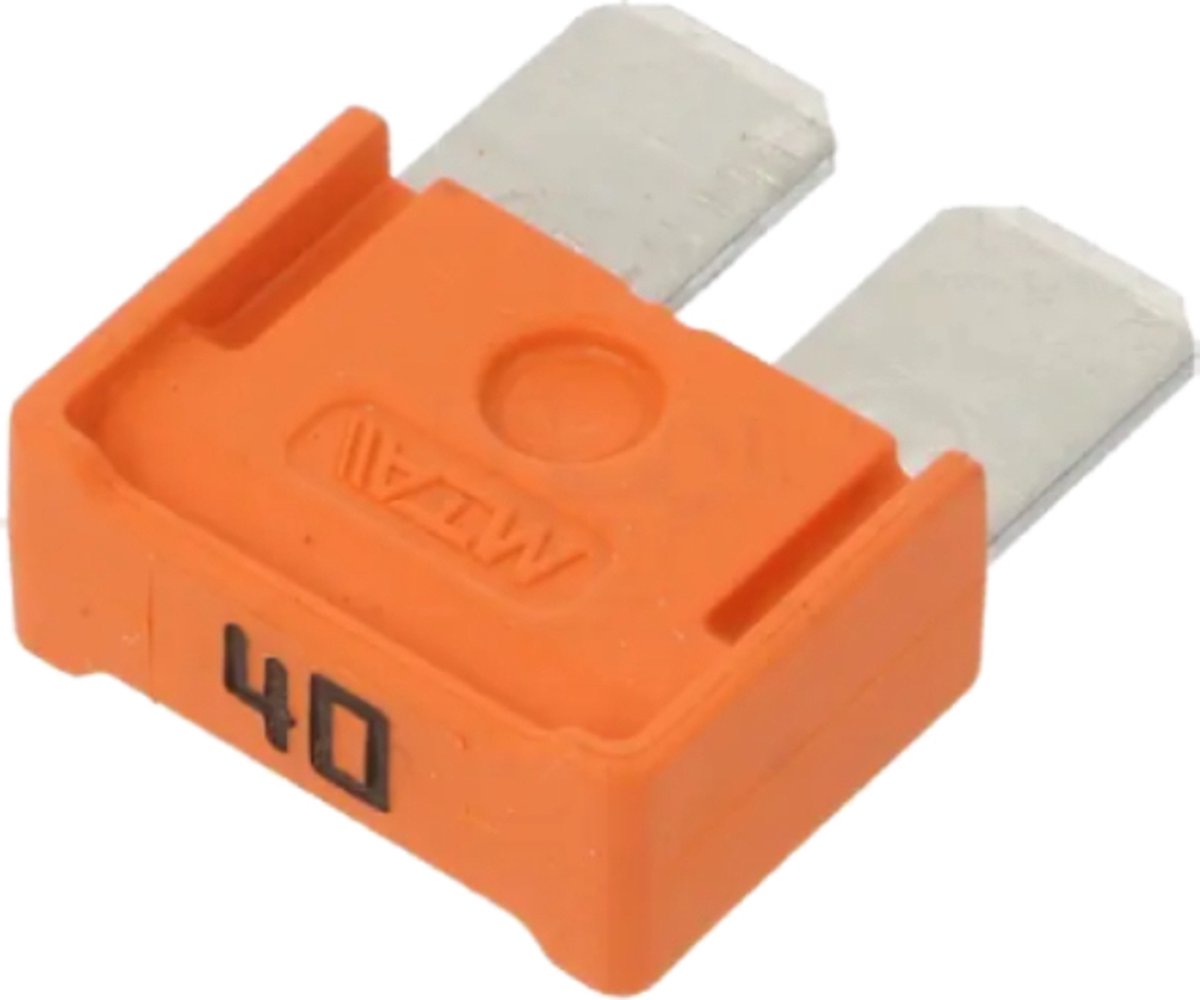 Maxi Autozekering 40 Ampere Oranje Compact