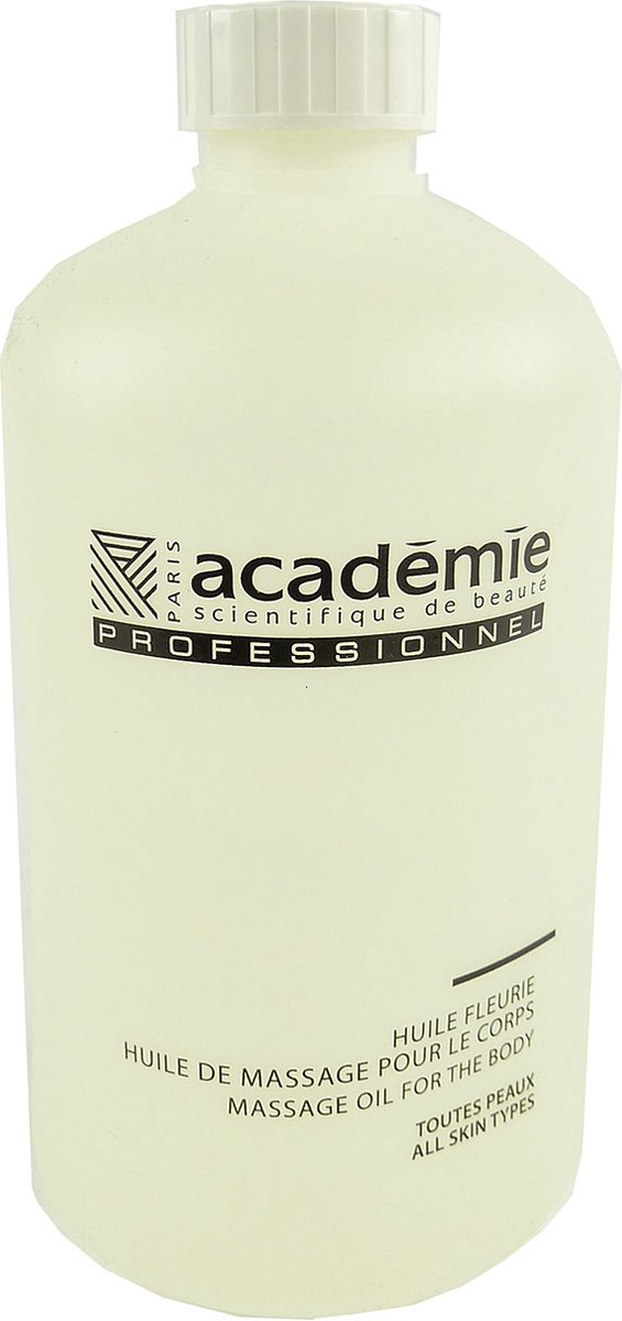Goedkoopste Academie Paris Huile Fleurie Body Massage Oil Wellness verzorgingsolie 500ml