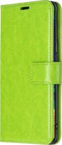 Huawei Mate 30 Pro Hoesje - Mobigear - Wallet Serie - Kunstlederen Bookcase - Groen - Hoesje Geschikt Voor Huawei Mate 30 Pro