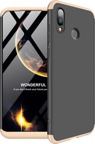 Mobigear 360 Hardcase Hoesje - Geschikt voor Honor Play - Zwart / Goud