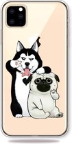 Apple iPhone 11 Pro Max Hoesje - Mobigear - Design Serie - TPU Backcover - Dog - Hoesje Geschikt Voor Apple iPhone 11 Pro Max