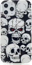 Apple iPhone 12 Pro Max Hoesje - Mobigear - Design Serie - TPU Backcover - Skull - Hoesje Geschikt Voor Apple iPhone 12 Pro Max