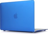 Apple MacBook Air 13 (2018-2020) Case - Mobigear - Matte Serie - Hardcover - Donkerblauw - Apple MacBook Air 13 (2018-2020) Cover