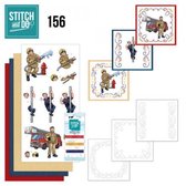 Stitch and Do 156 - Yvonne Creations - Big Guys - Professions