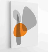 Abstract wall arts vector. Mural wall art 1 - Moderne schilderijen – Vertical – 1910092093 - 40-30 Vertical