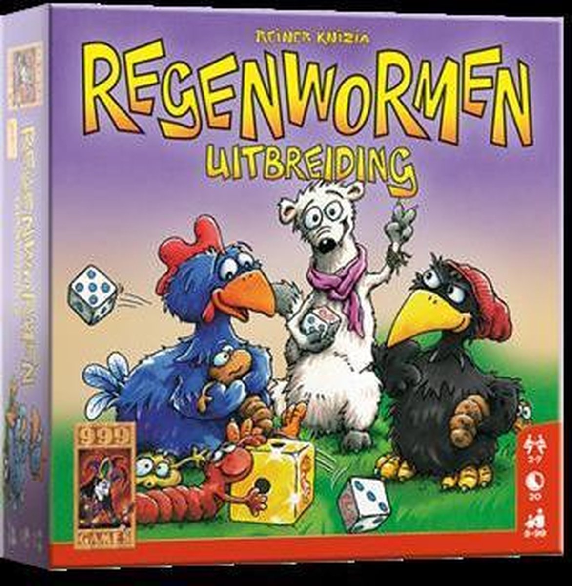 Regenwormen Uitbreiding Dobbelspel | Games | bol.com