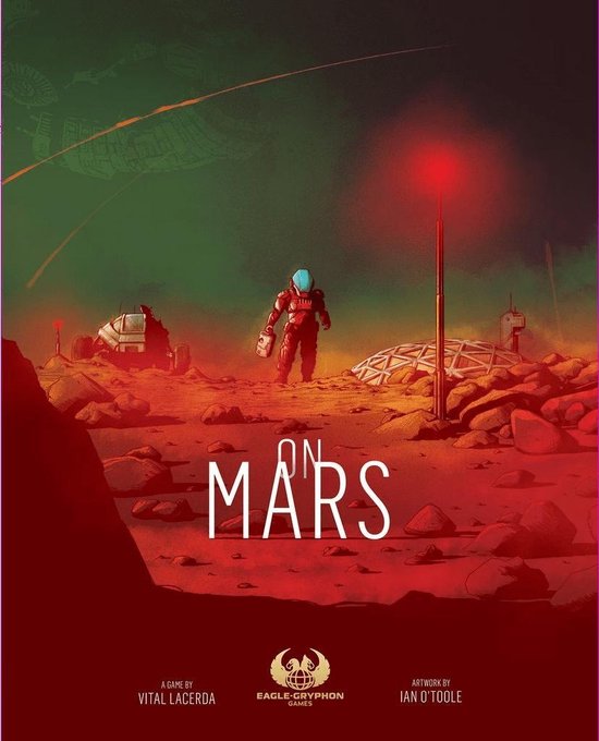 Boek: On Mars Board Game (Engels), geschreven door Eagle-Gryphon Games