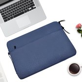 Mobigear Diamond Katoen Sleeve Universeel - Laptop 13 inch - Blauw