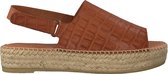 Notre-V 706 Sandalen - Dames - Cognac - Maat 37