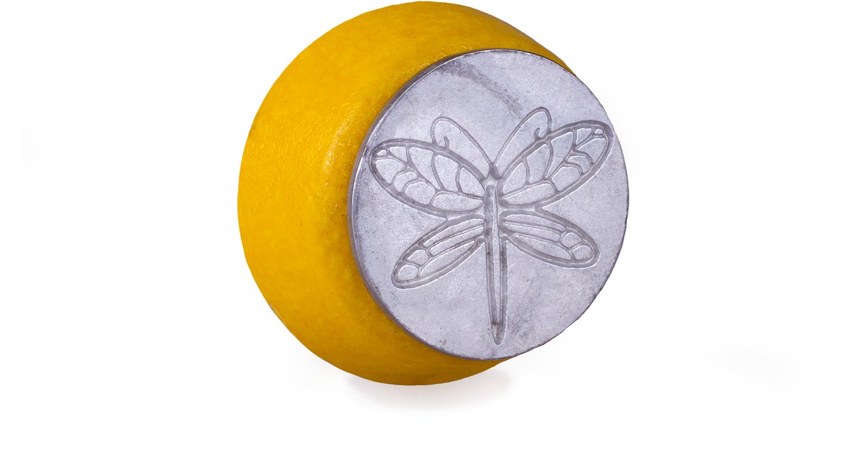 Lakzegel, Libelle, Ø37mm
