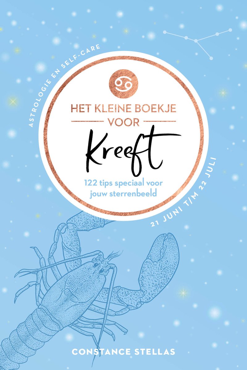 Omslag van Astrologie en self-care - Het kleine boekje voor Kreeft
