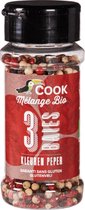3 Kleuren peper Cook - Potje 45 gram - Biologisch