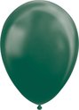 Groene ballonnen metallic | 10 stuks