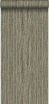 Origin behang bamboe donker taupe - 347405 - 53 cm x 10,05 m