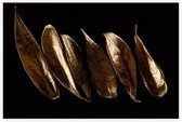 Gouden bladeren - Foto op Akoestisch paneel - 225 x 150 cm