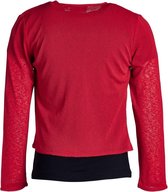 Meisjes vest Rood | Maat 140/ 10Y