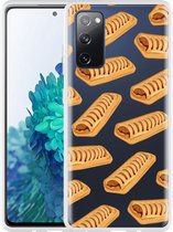 Hoesje Geschikt voor Samsung Galaxy S20 FE Frikandelbroodjes