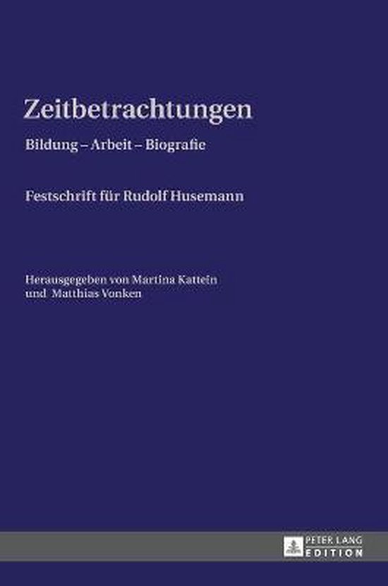Zeitbetrachtungen - cover