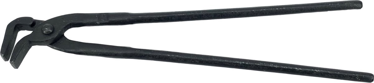 Smidstang haakse platbek - 300mm