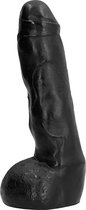 All Black Zwarte realistische dildo 22 cm