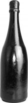 All Black Buttplug Champagnefles - groot