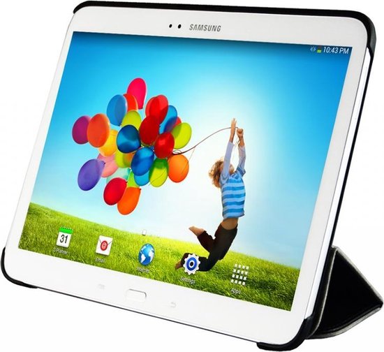 tweede realiteit Klem Samsung Galaxy Tab 3 10.1 Slim Smart Case, Book Cover met sleepfunctie,  Praktische... | bol.com