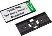 Hanger voor borden en lijsten type 0, om in te schuiven, PBT-kunststof 50 x 160 mm