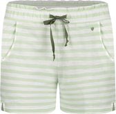 Short Stories Stripes Pyjamashort 621132 Groen - maat L
