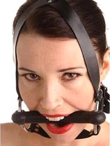 Strict Leather Locking Silicone Trainer Gag