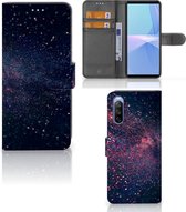Étui pour téléphone portable Sony Xperia 10 III Flip Cover Étoiles