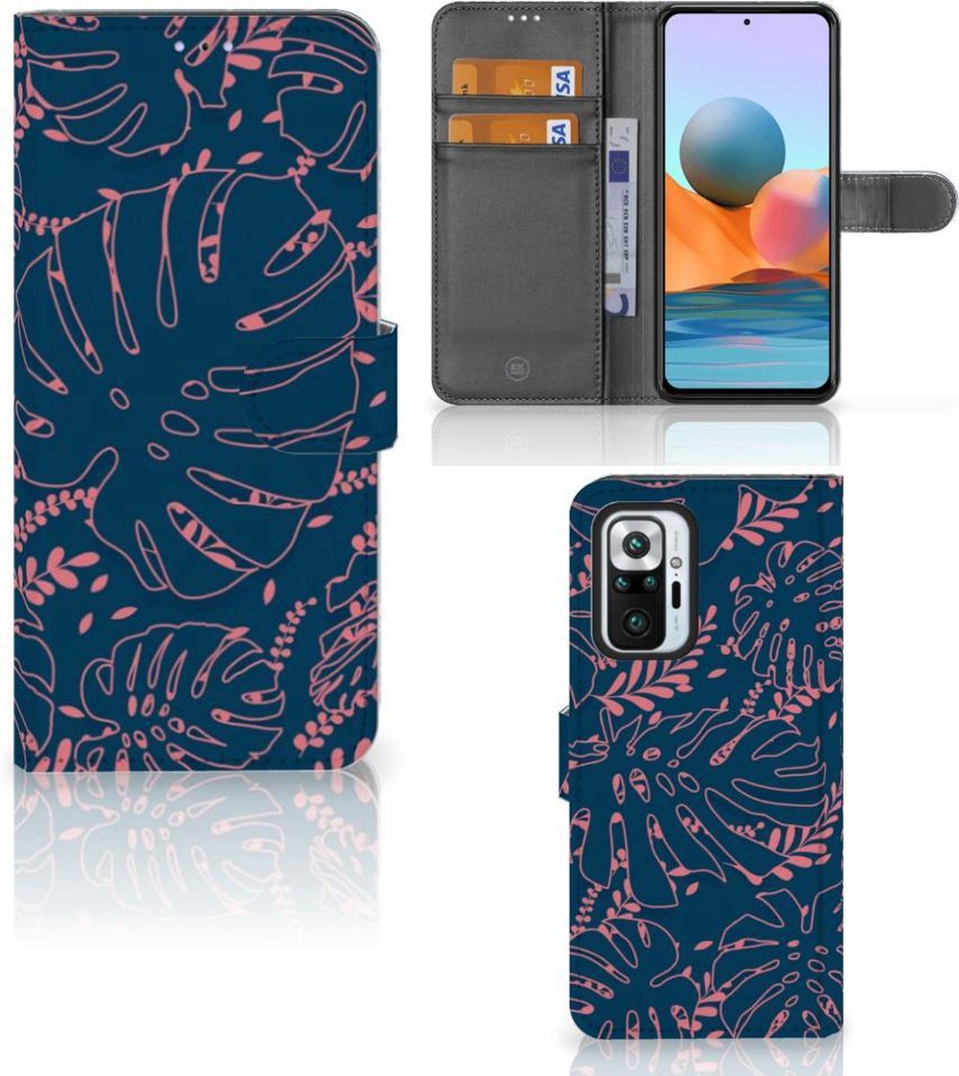 Xiaomi Redmi Note 10 Pro Hoesje Palm Leaves