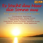 Wunderlich & Gachinger Kantorei & Rilling & - Es Loscht Das Meer Die Sonne Aus (2 CD)