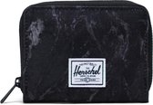 Herschel Tyler RFID Black Marble | Portemonnee - Midden Compartiment Met Zip - Anti Skim - voor Mannen en Vrouwen - Tijdloos - Zwart