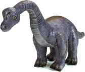 Lelly Knuffeldino Argentinosaurus Junior 80 X 40 Cm Pluche Grijs