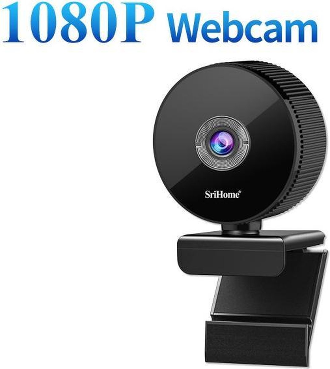 Wide Ange 110° 1080P FullHD Webcam USB Camera met Microfoon