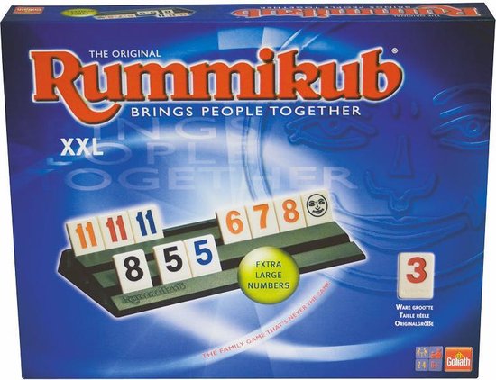Afbeelding van het spel Rummikub XXL - Gezelschapsspel