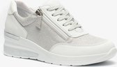 Hush Puppies leren dames sneakers - Wit - Maat 40 - Echt leer - Uitneembare zool