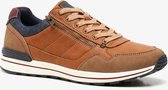 Blue Box heren sneakers - Bruin - Maat 41 - Uitneembare zool