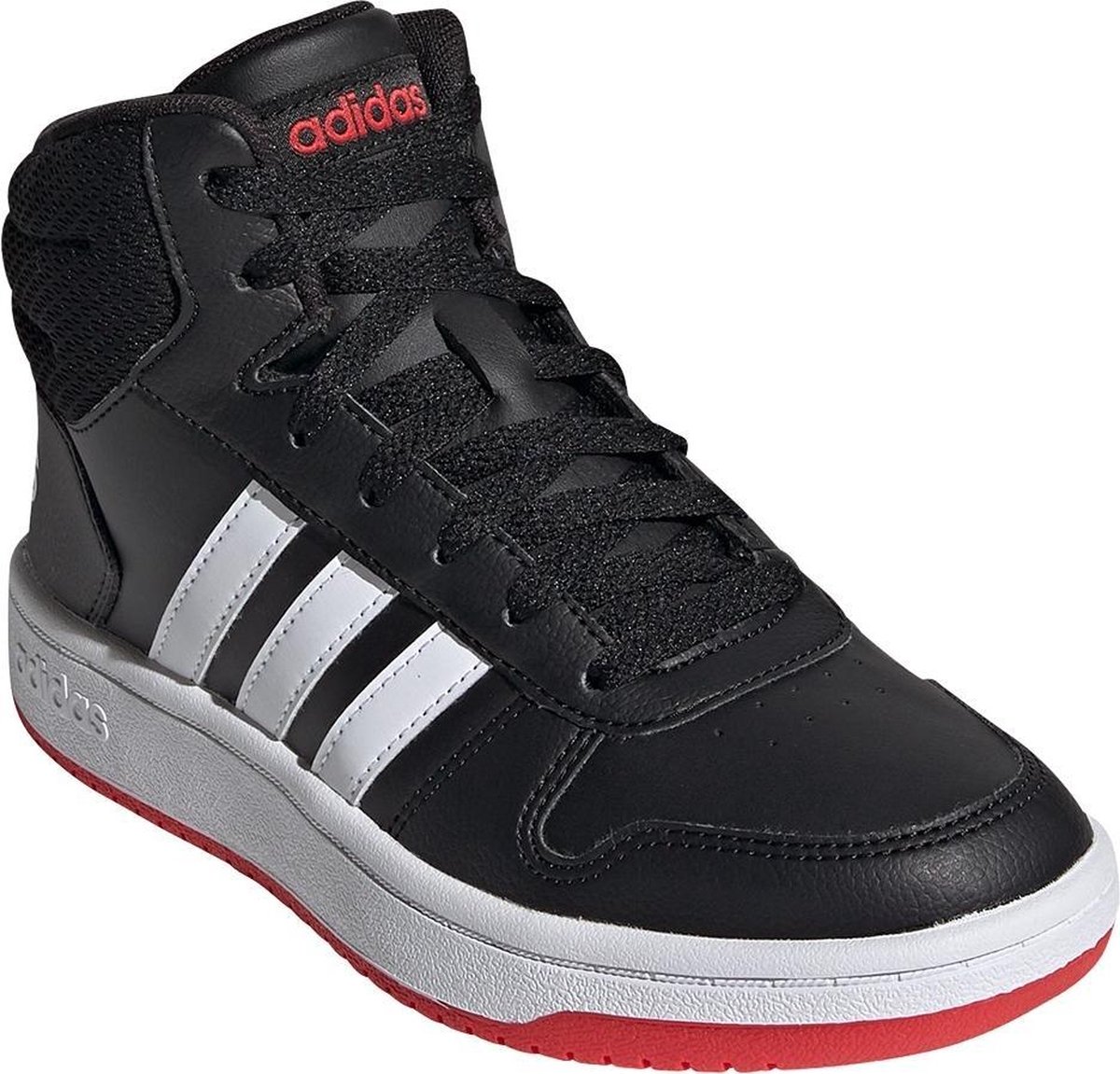 adidas - Hoops Mid 2.0 K - Hoge Sneakers - 38 2/3 - Zwart | bol.com