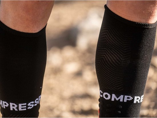 Chaussettes Compressport Full Run Black