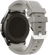 YONO Samsung Galaxy Watch 3 45mm Bandje - Siliconen - Grijs