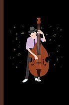 Jazz Musician: Cellist Instrumental Gift for Musicians (6x9) Music Notes Paper