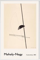JUNIQE - Poster in kunststof lijst László Moholy-Nagy - Constructions