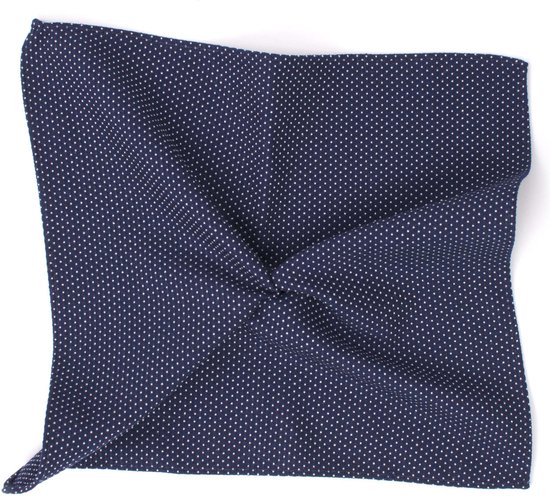 TigerTie Pochet - 100% katoen piqué in effen patroon - pochet 30 x 30 cm, wit, Einstecktuchgröße: ca. Länge 30 cm, Breite 30 cm