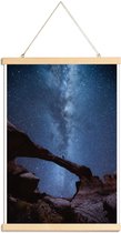JUNIQE - Posterhanger Out There @KevinZaouali -20x30 /Blauw & Bruin