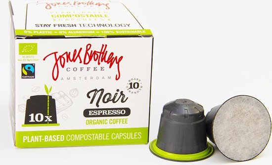 Compagnia Dell'Arabica - Italiaanse Koffie-10 Composteerbare Cups Ethiopia Harenna Single Origin Voor Nespresso® Machines 400x650