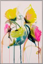 JUNIQE - Poster met kunststof lijst Bloom Series Bright 0919 -40x60