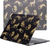 Lunso - cover hoes - MacBook Pro 16 inch (2019) - Leopard Black