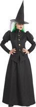 Carnival Toys Verkleedjurk Heks Polyester Dames Zwart Maat S/m